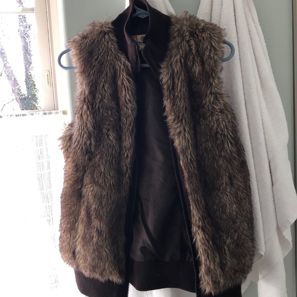 Fur vest excellent condition